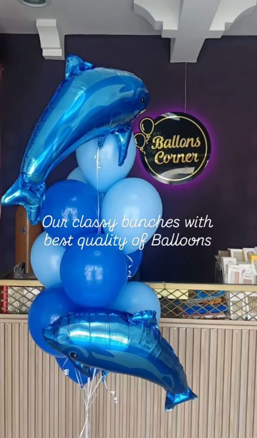 Balloons Corner Bahrain website built by Studio Safha