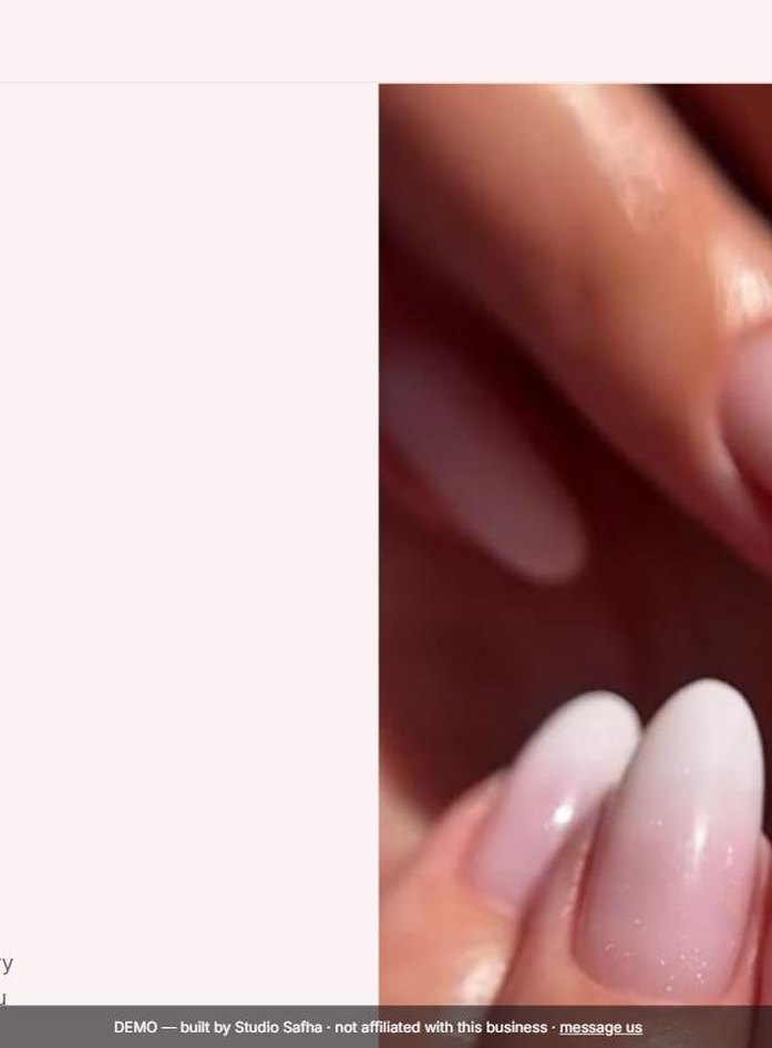 Phenomenal Ladies Salon website built by Studio Safha